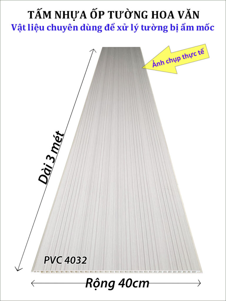 Tấm ốp tường nano PVC-4032